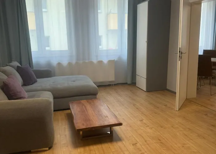 Studio-apartment Am Hauptbahnhof N6 אורחן