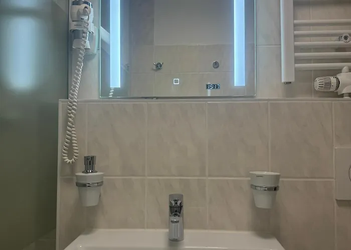 Studio-apartment Am Hauptbahnhof N6 אורחן